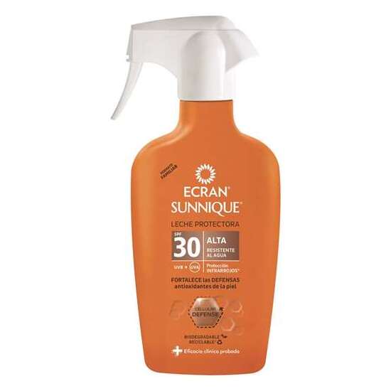Leche Protectora Sunnique Pistola F30 300ml Ecran