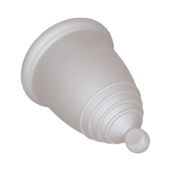 Copa Menstrual Clasica Sport Bola Transparente Grande